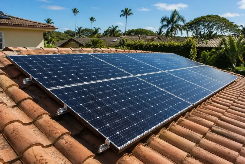 Installation de panneaux solaires à Gaillères
